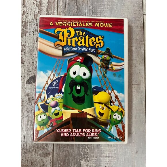 VeggieTales Movie: The Pirates Who Don't Do Anything DVD Full Screen Comedy - Picture 1 of 5